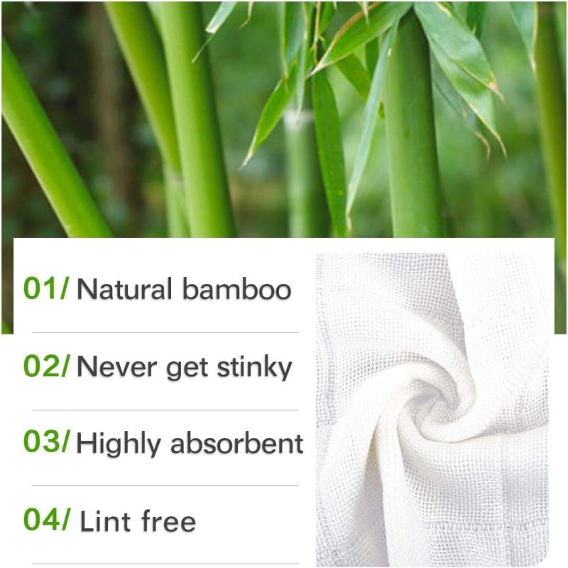 Paños de bambú súper absorbentes