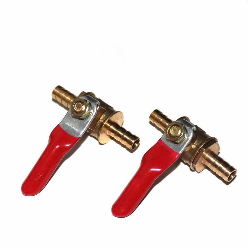 Mini vanne à bille 6 mm avec raccord pagode - détail