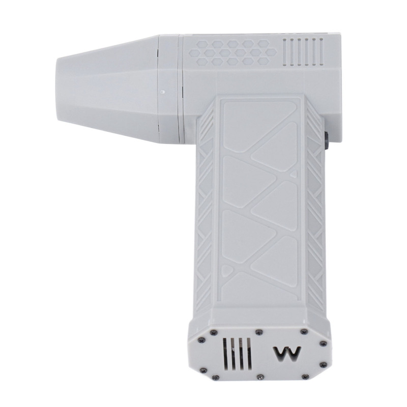 Souffleur à jet sec turbofan Irovami - détail des accessoires et du port USB-C