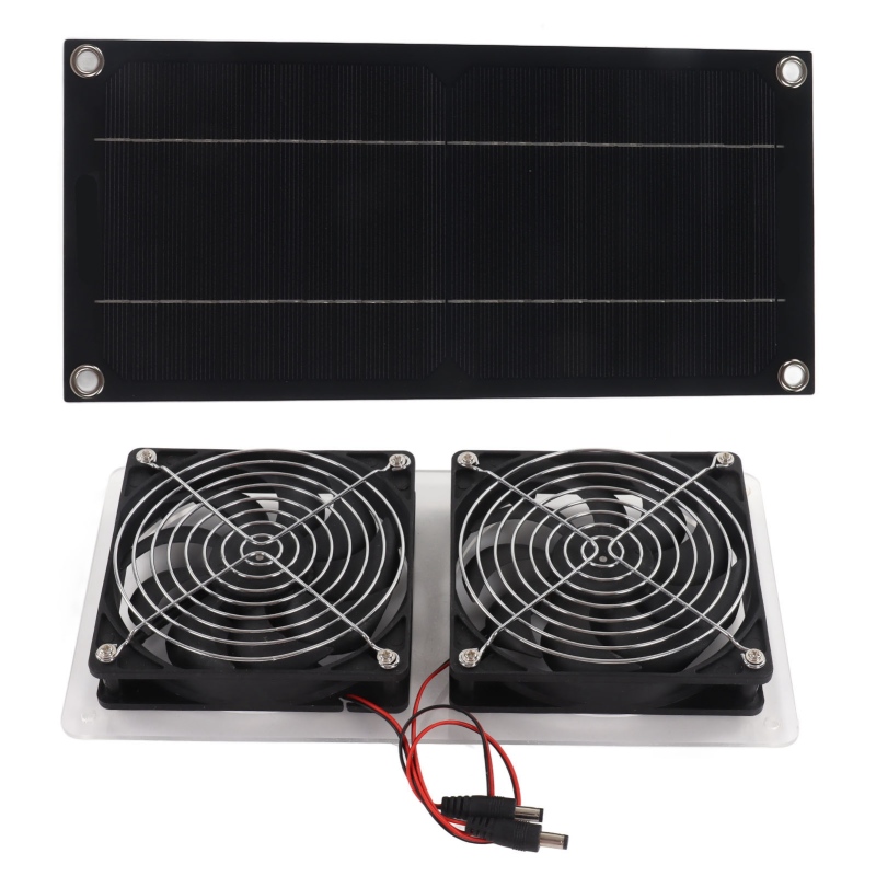Kit ventilateur solaire étanche Irovami - détail
