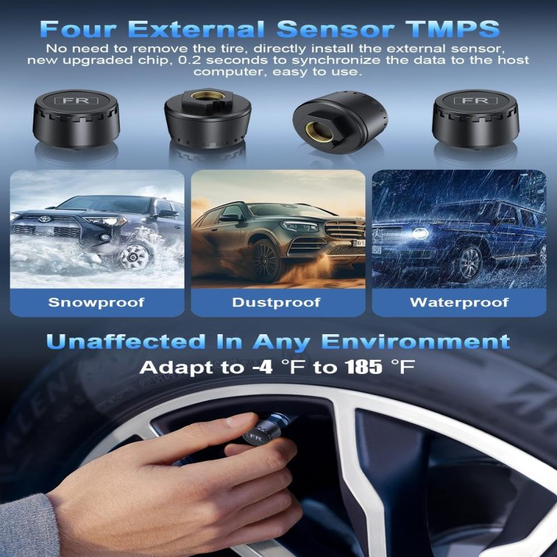 Panneau solaire et port USB de recharge - TPMS solaire