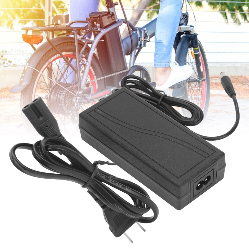 Cargador de batería de litio de 42 V 2 A con carcasa de PC
