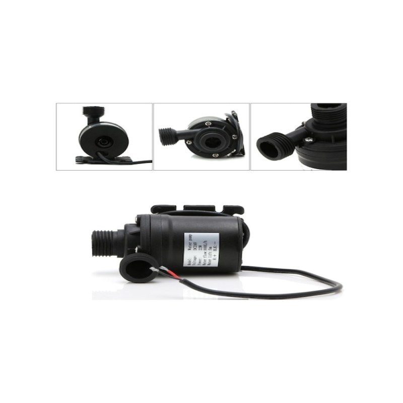 Beyamis Pompe à eau sans balais 12V/24V - lot de 2 pompes universelles