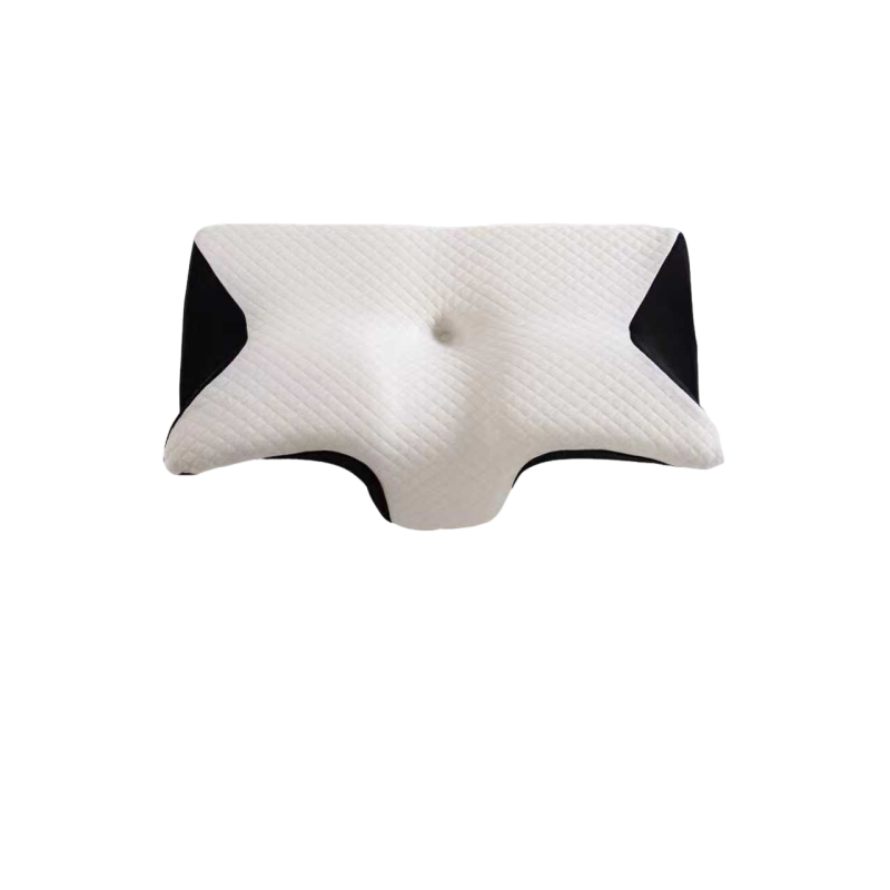 Almohada cervical de espuma viscoelástica con forma de mariposa - Descripción general