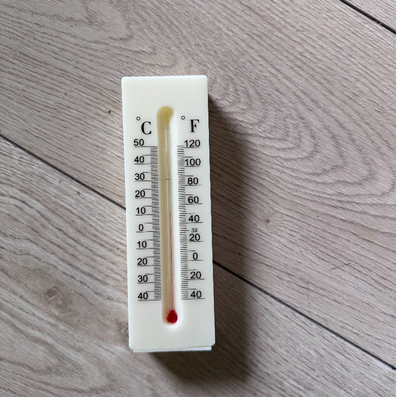 Thermomètre décoratif avec cache-clé Irovami - vue d'ensemble
