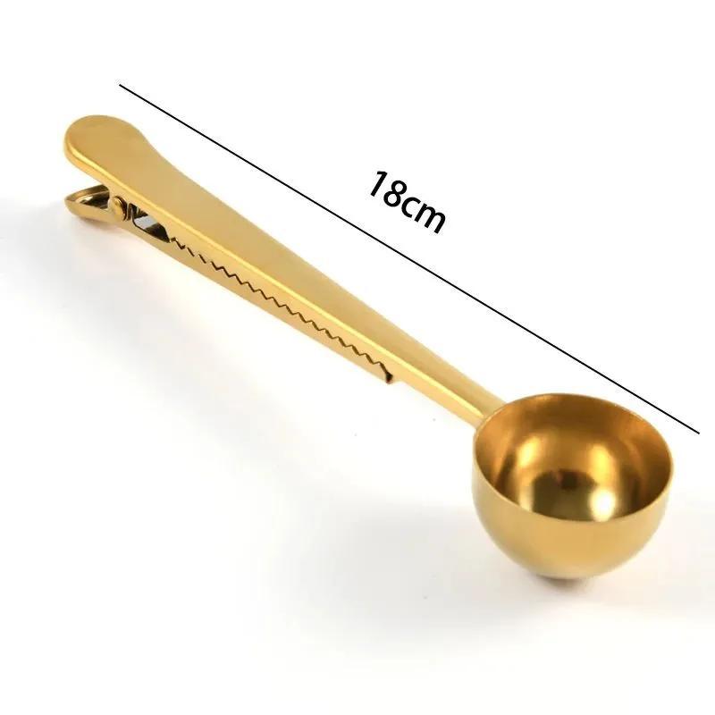 Set cuillère à café dorée Irovami - détail du support