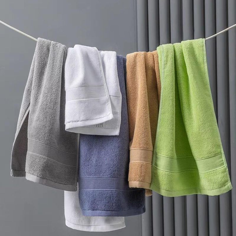 Serviettes en usage - salle de bain et salle de sport
