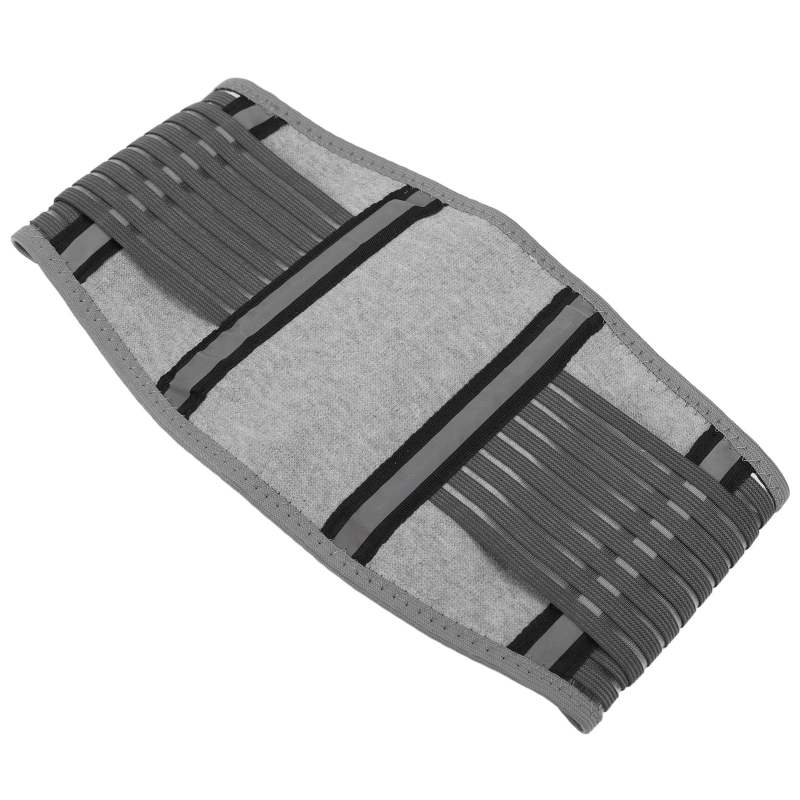 Ceinture de maintien lombaire respirante en charbon de bambou pour homme et femme