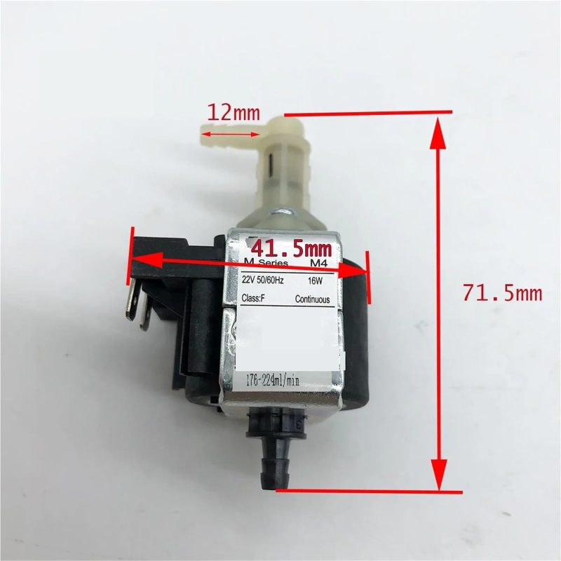 Pompe auto-amorçante 22V pour nettoyeurs vapeur - détail