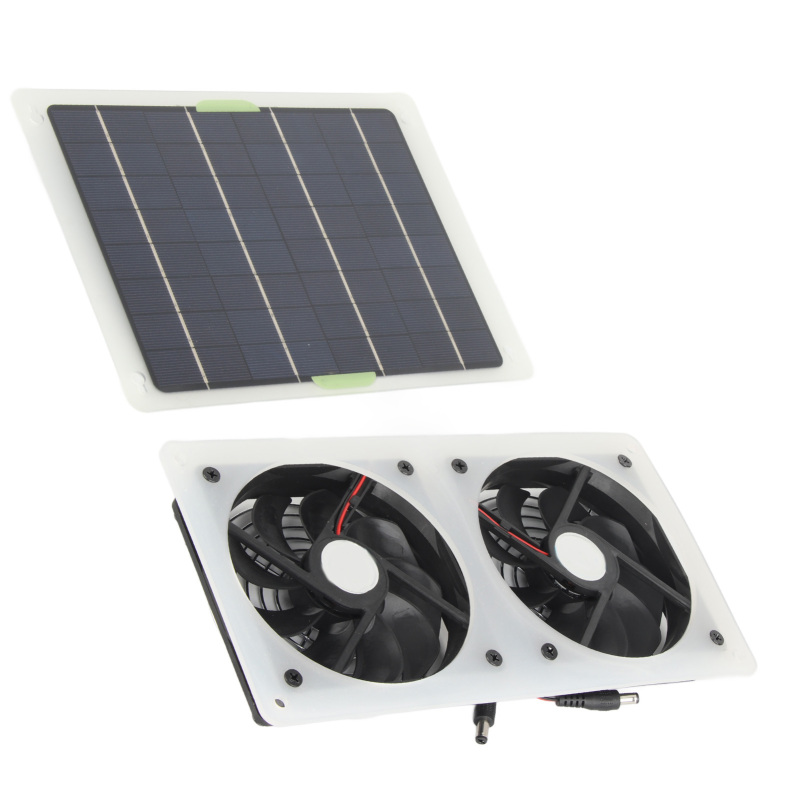Kit ventilateur solaire 100W Irovami - vue complète