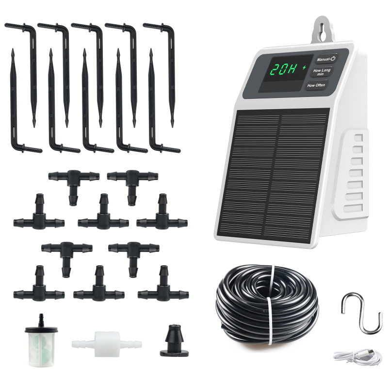 Kit d'irrigation goutte à goutte solaire - Vue d'ensemble