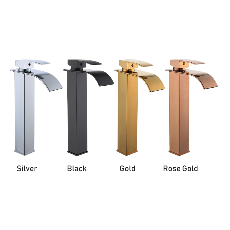 Mitigeur cascade monocommande finition chrome