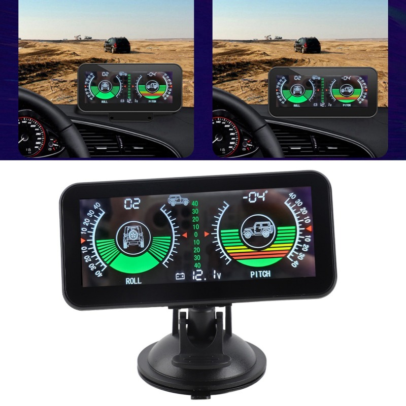 Inclinomètre intelligent universel pour voiture Beyamis - vue d'ensemble