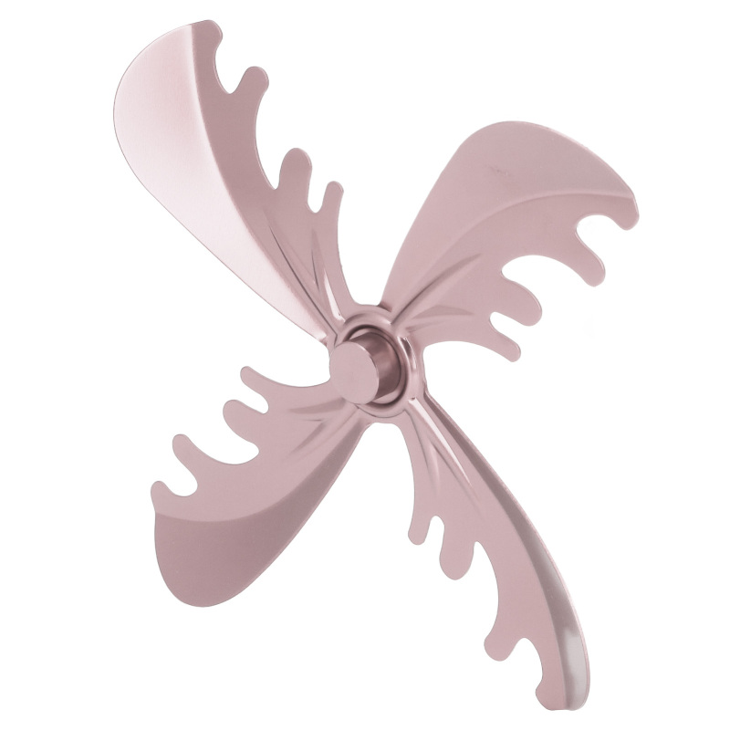 Pale de ventilateur pour poêle Irovami - détail 4 pales et forme corne