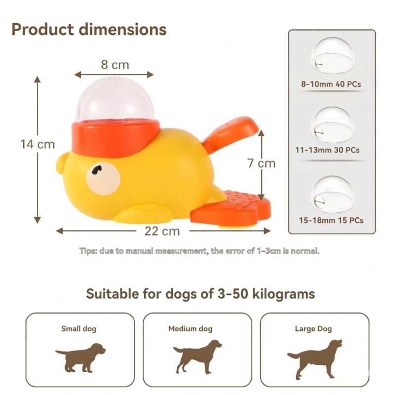 Jouet distributeur de nourriture pour chat Irovami - vue complète
