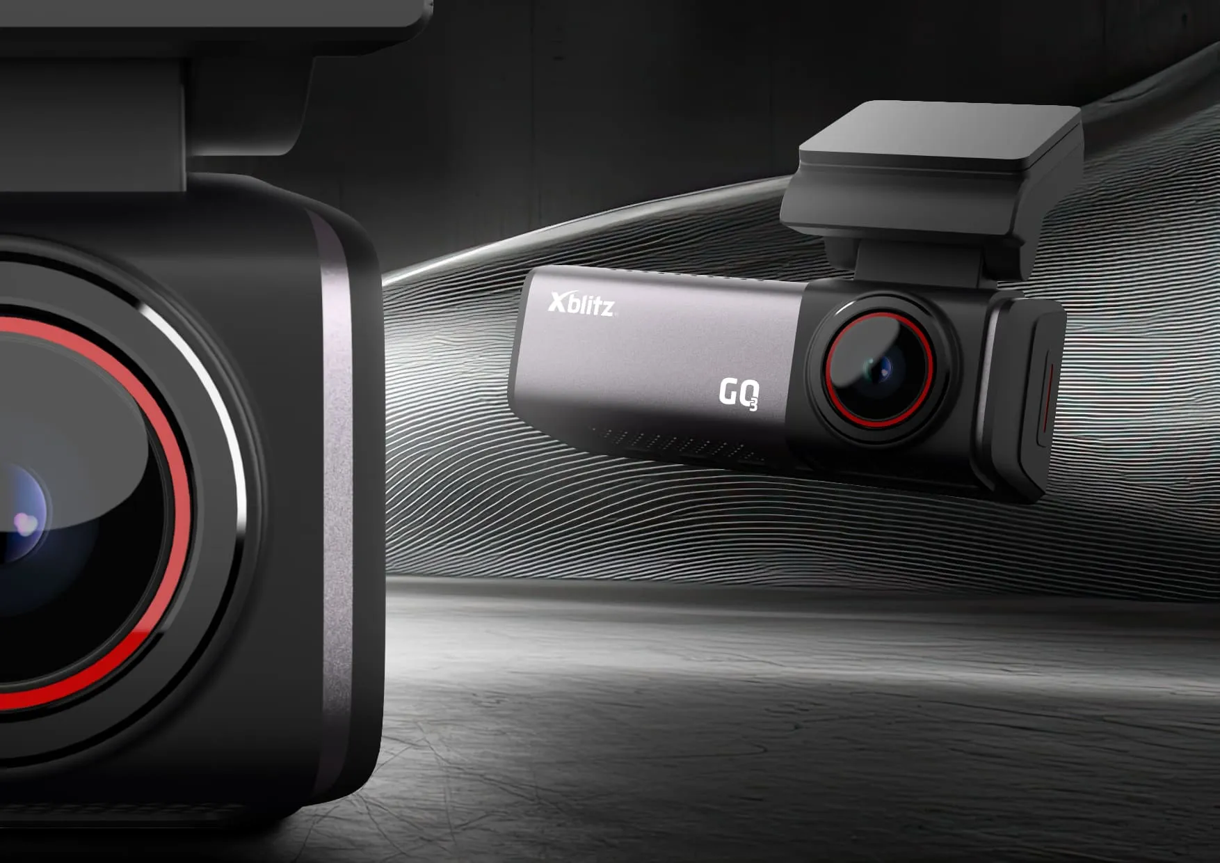 Xblitz GO3 – kamera samochodowa UHD 4K Z GPS i WI-FI