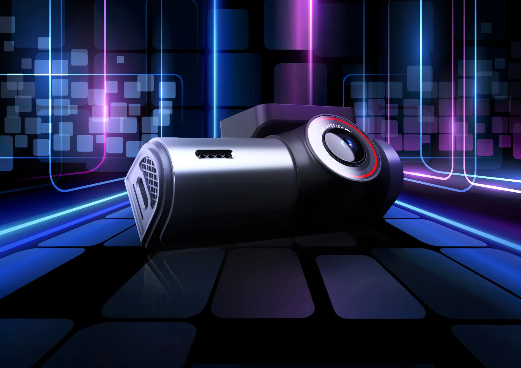 Xblitz iGo – Telecamera per auto 2.5k con GPS e Wi-Fi