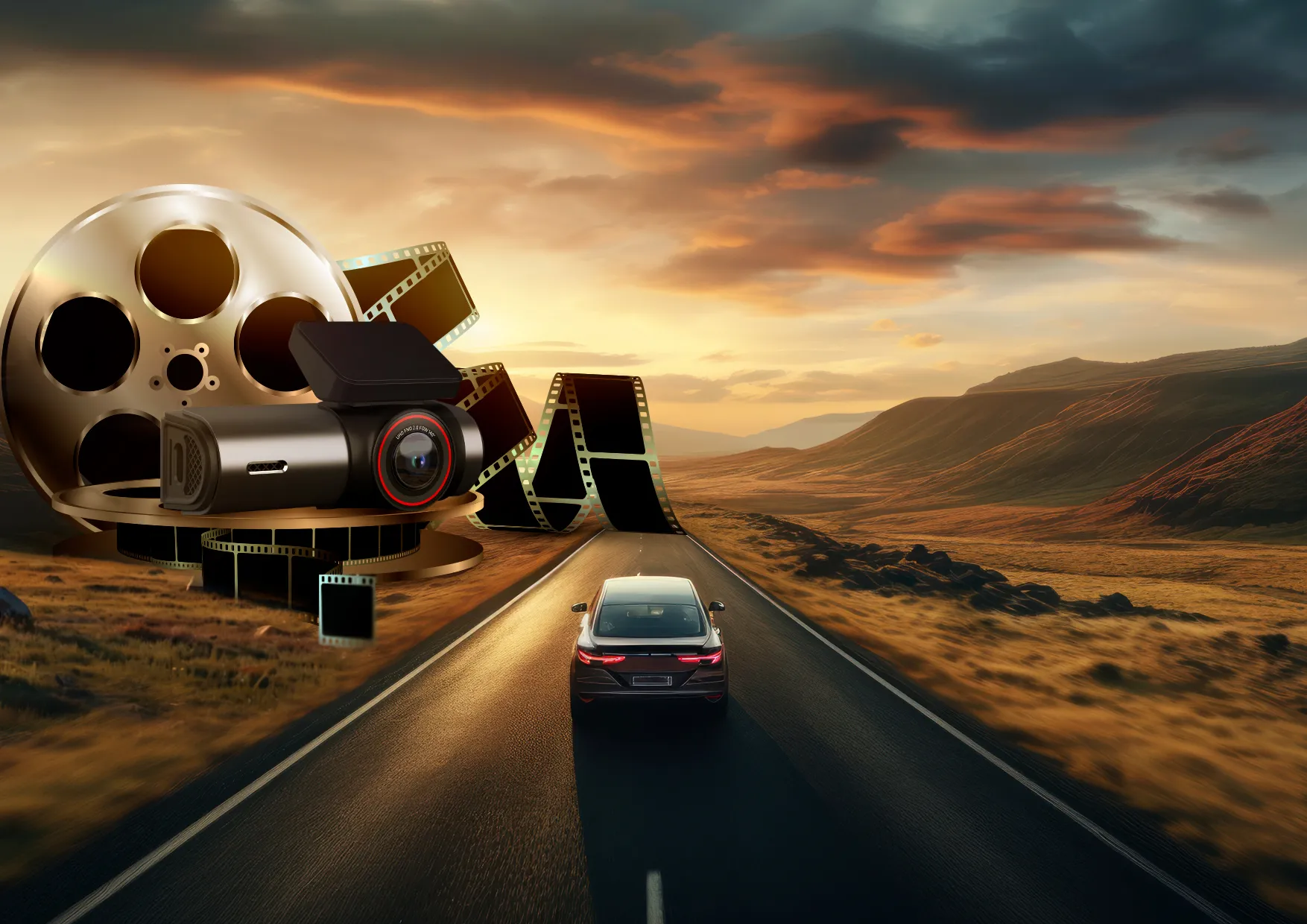 Xblitz iGo - Telecamera per auto 2.5k con GPS e Wi-Fi