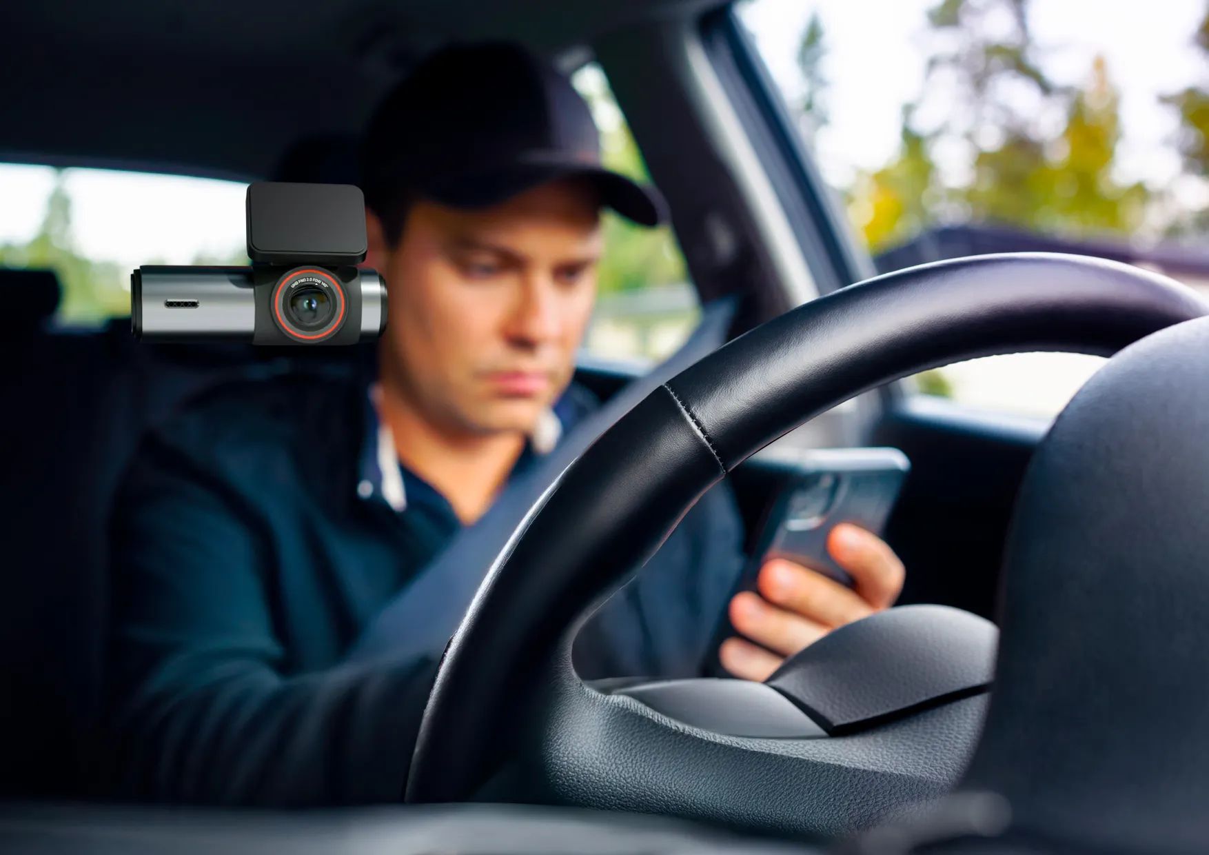Xblitz iGo – Telecamera per auto 2.5k con GPS e Wi-Fi