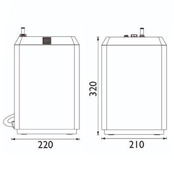 Bristan Kitchen Mixer Tap 4 In 1 Rapid Boiling Water Tank+Filter Modern Chrome -Faucet Shop