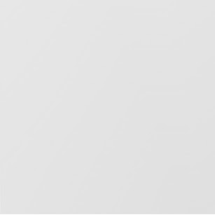 Crisp white gloss finish