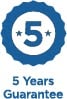 5 Year Guarantee