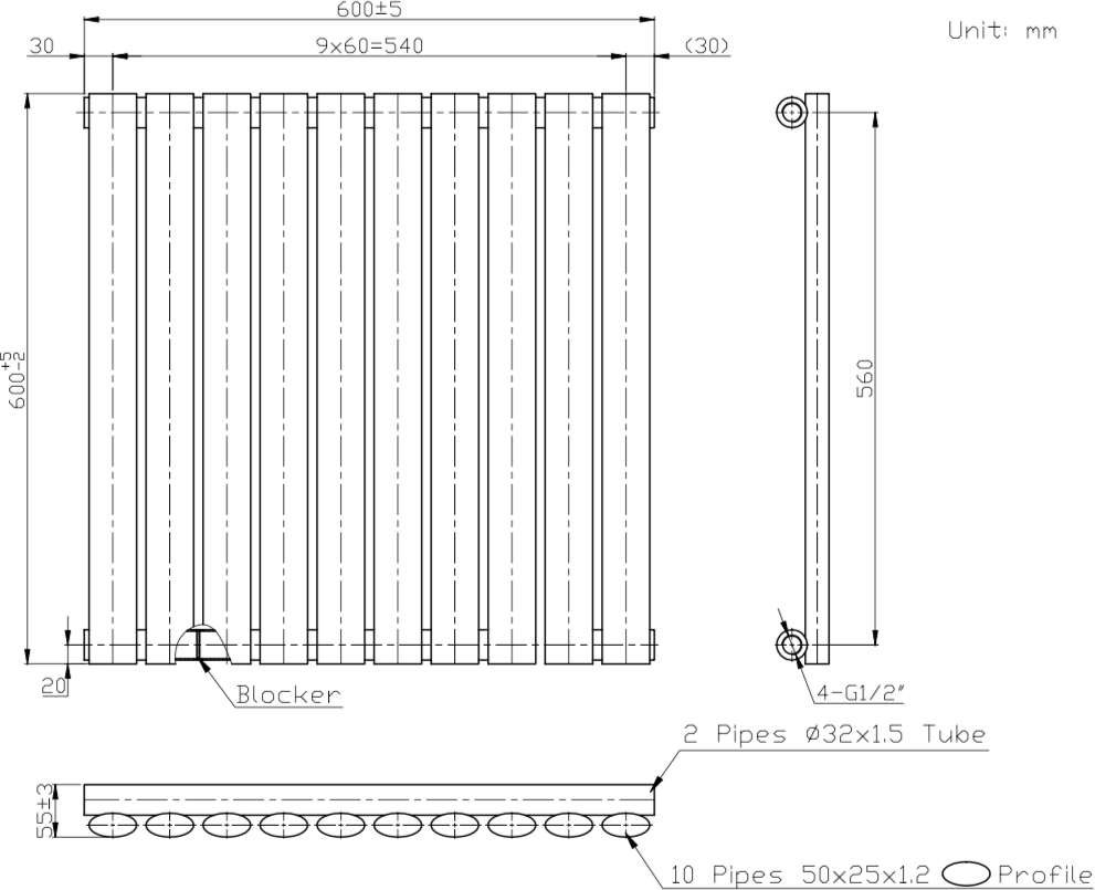 duratherm-horizontal-oval-tube-single-panel-designer-radiator-600-x-420mm-anthracite