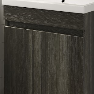 Artis charcoal grey door handle