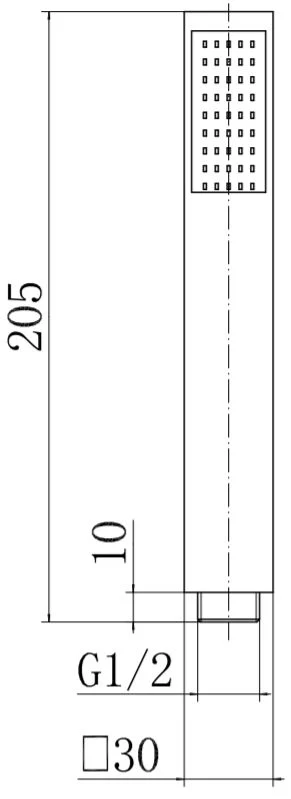 Thermostatic Concealed Square Shower Ceiling Mounted And Handset Shower Heads -Bathroom Supplies Store