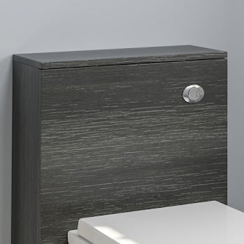 Charcoal grey save water with a dual flush cistern