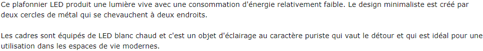 Plafonnier ZMH