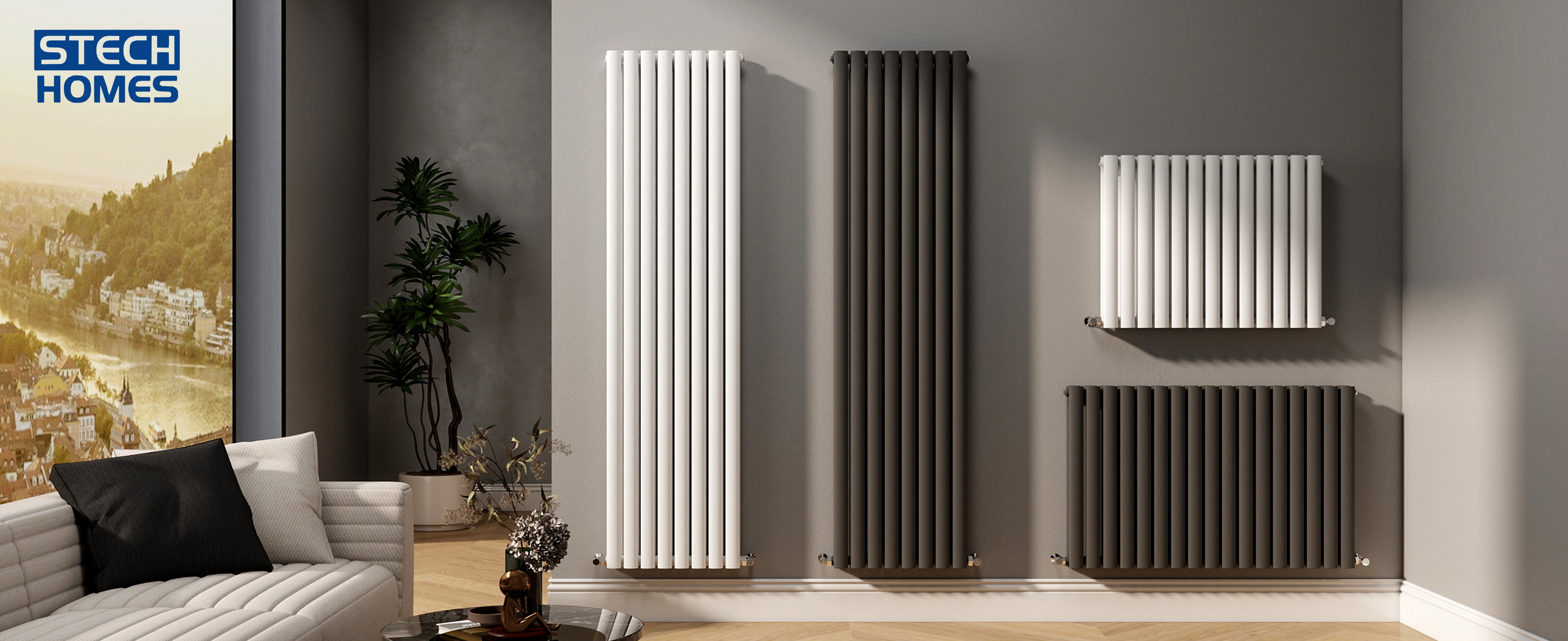 Stech Homes designer radiator