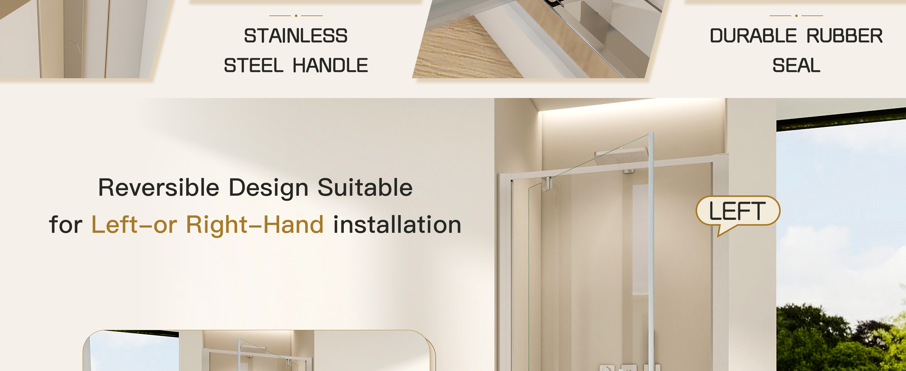 Pivot Shower Door Dimensions and Adjustment