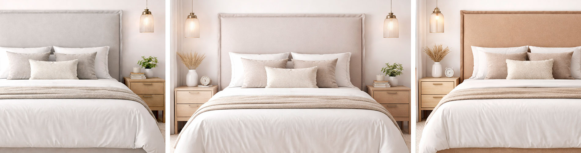 Cabecero cama resistente burlete