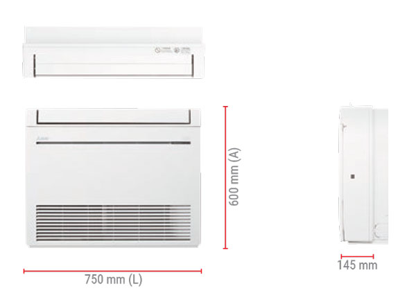 Climatizzatore a pavimento Mitsubishi 12000 BTU