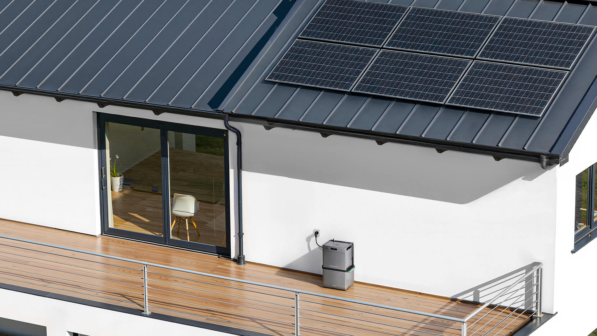 SolarFlow 2400 AC+ sur balcon