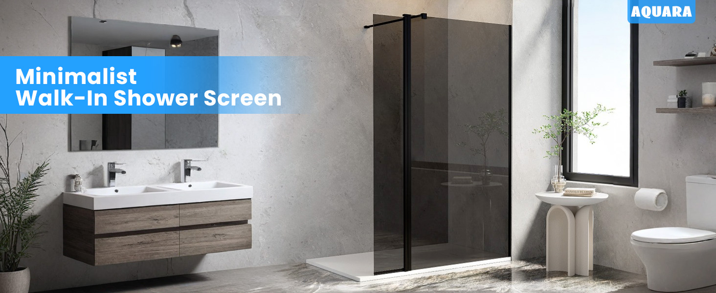 Doorless walk‑in design for open bathing space