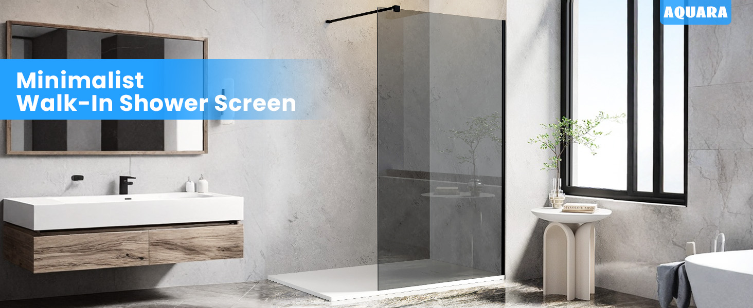Doorless walk‑in design for open bathing space