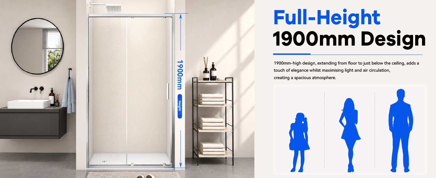 Full-Height 1900mm Design