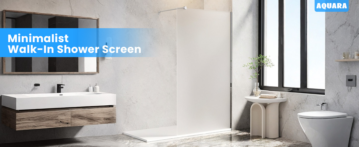Doorless walk‑in design for open bathing space