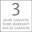 3 ans de garantie