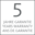 Garantie 5 ans