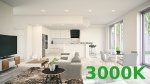 downlight LED rond encastrable 24W 3000K