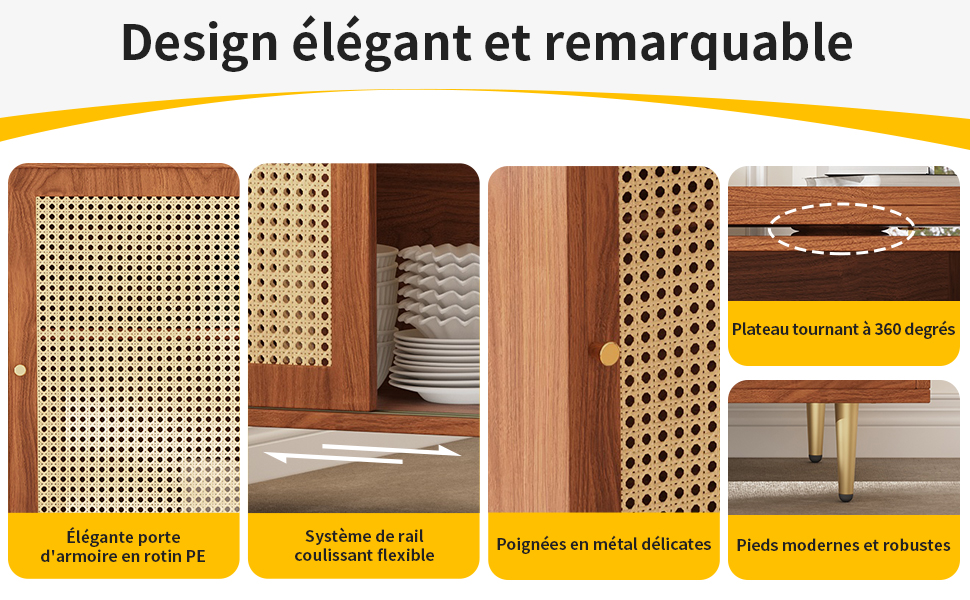 Table 187x40x76 brun vue 2