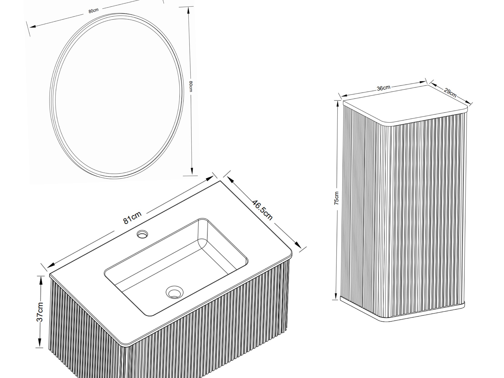 Meuble de salle de bain