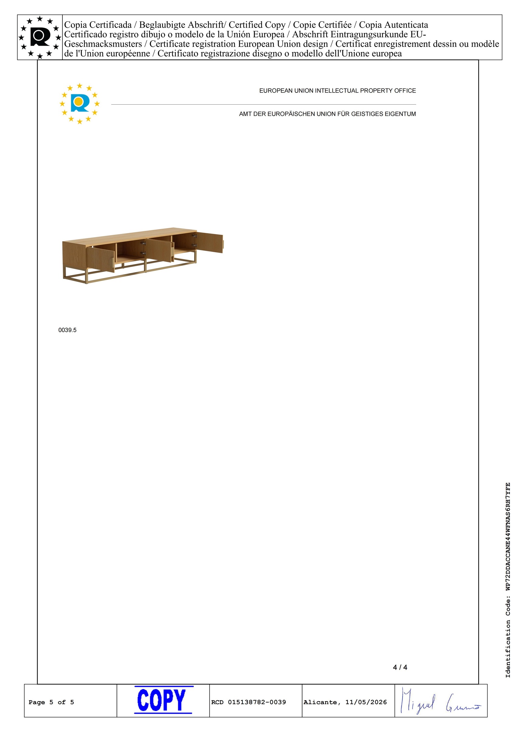 Meuble TV Bois, 4 Portes, Rangement, Fermeture Douce, Design Moderne, Structure Robuste, Finition Haut de Gamme, Fonctionnel - Salon 6