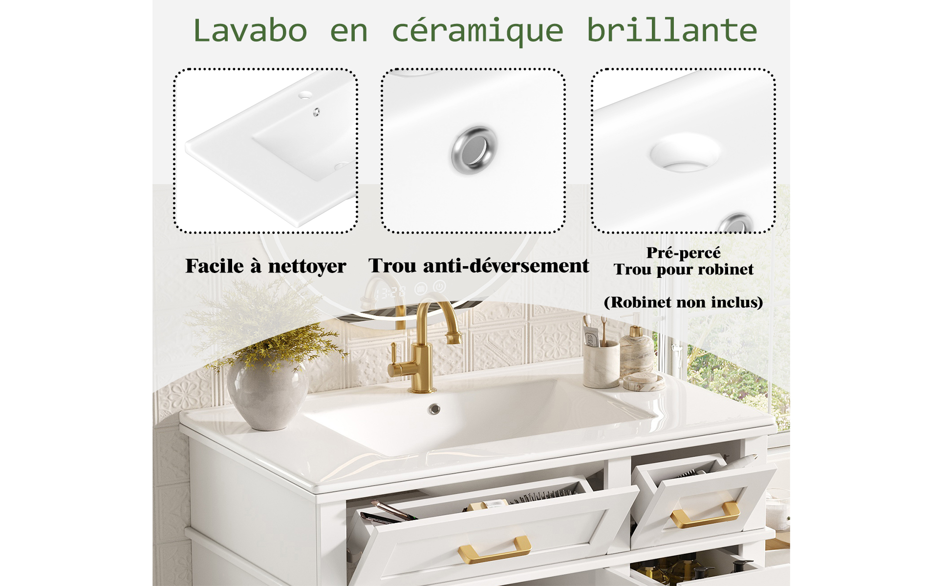 Meuble de salle de bain