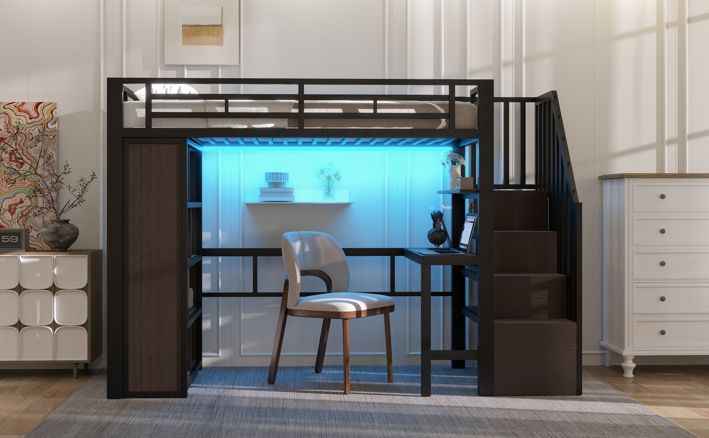 Lit mezzanine 2