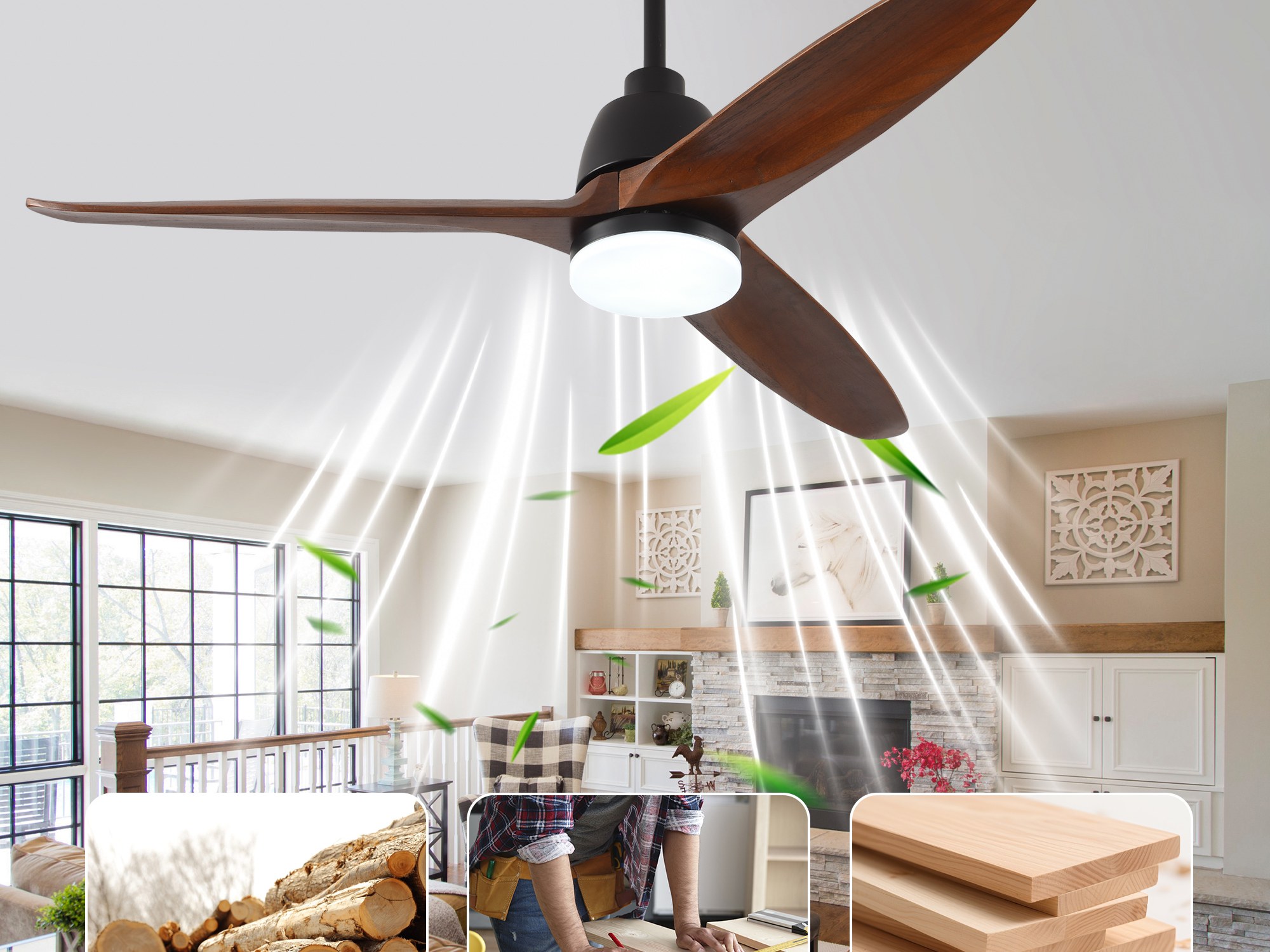 Ventilateur de plafond