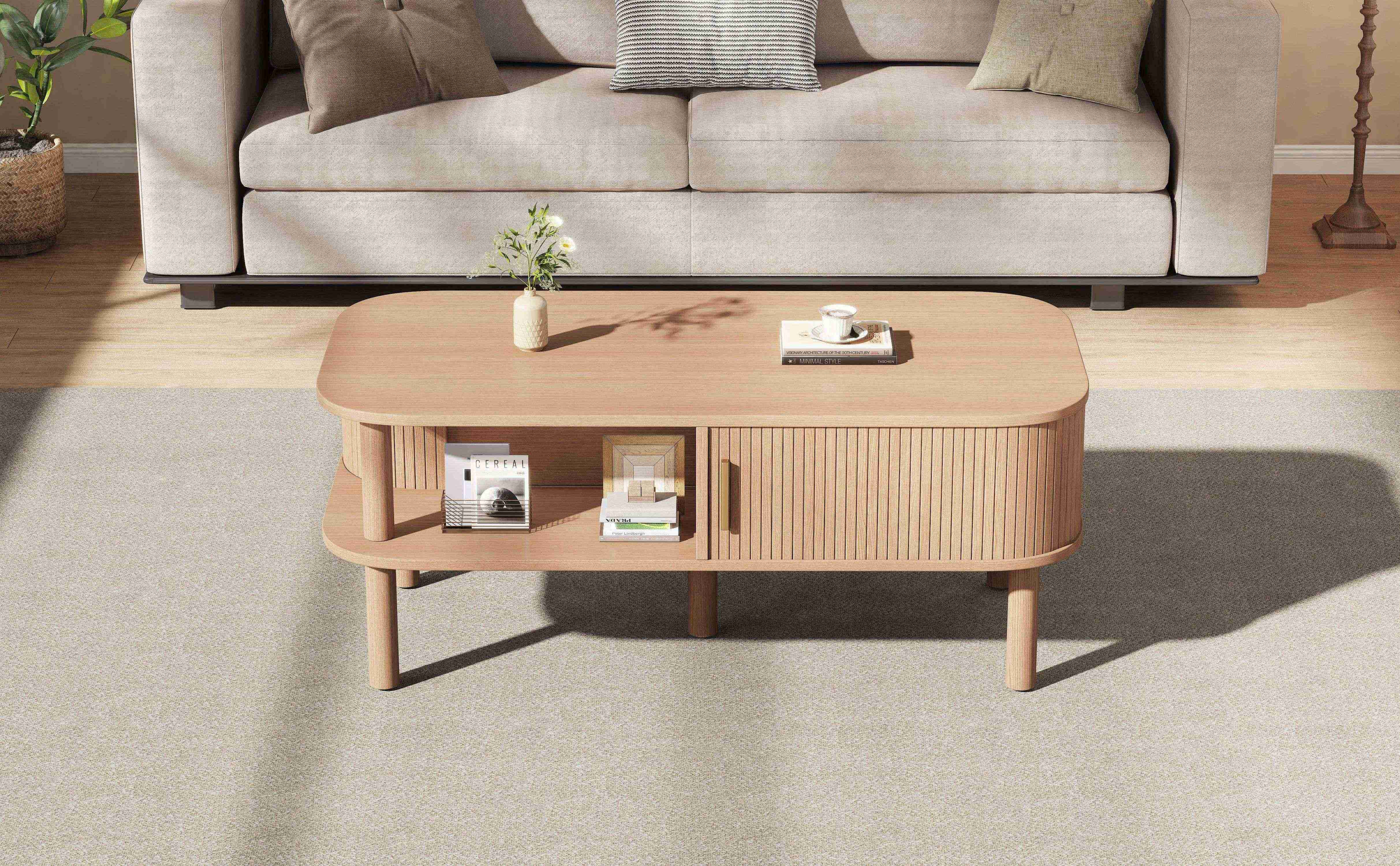 Table basse scandinave vue 1